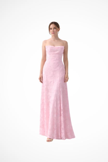 Alison | Women's Backless Lace Maxi Formal Dress