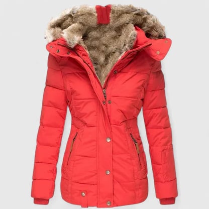 Samantha | Women's Hooded Quilted Winter Jacket