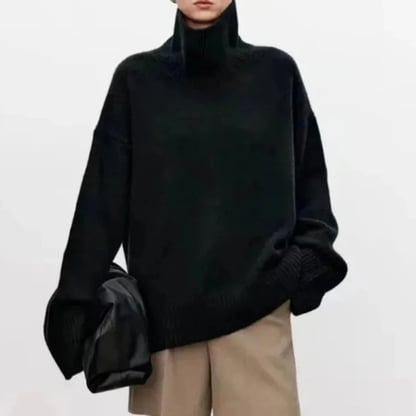 Chloe | Women's Ribbed Turtleneck Sweater
