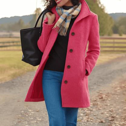 Esme | Women's Classic Button Winter Coat
