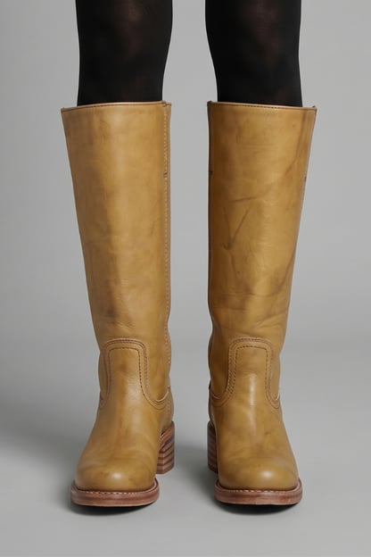 Lesley | Women's Chunky Mid Calf Boots