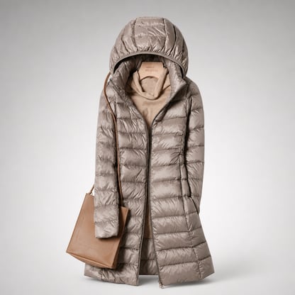 Lisa | Women's Hooded Long Puffer Coat