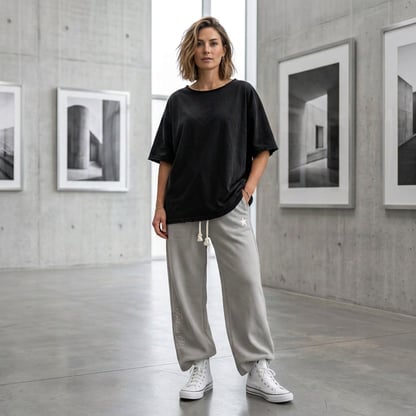 Claire | Women's Relaxed Wide Leg Athletic Pants