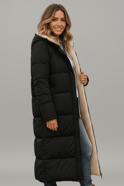 Amber | Women's Hooded Puffer Winter Coat