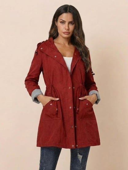 Carolyn | Women's Hooded Anorak Jacket with Hood