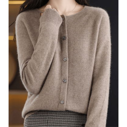 Katie | Women's Soft Cashmere Wool Cardigan