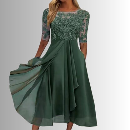 Skye | Women's Flowing Lace Cocktail Dress