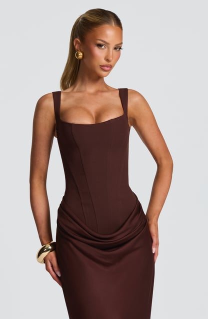 Amber | Women's Sleek Bodycon Maxi Dress