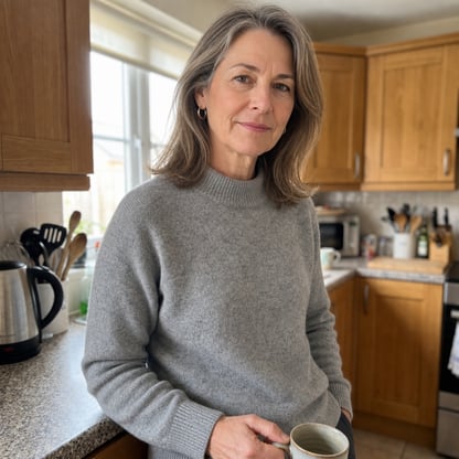 Gillian | Women's Soft Ribbed Cashmere Sweater
