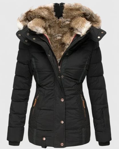 Samantha | Women's Hooded Quilted Winter Jacket