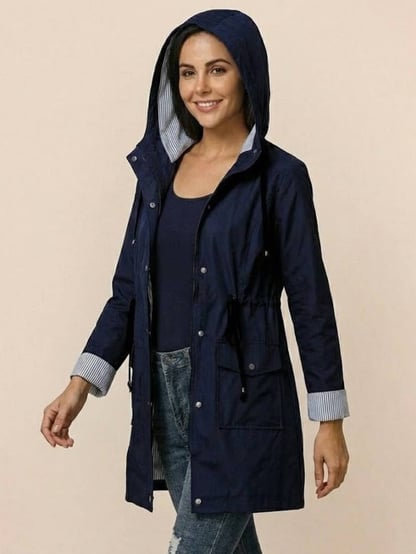 Carolyn | Women's Hooded Anorak Jacket with Hood