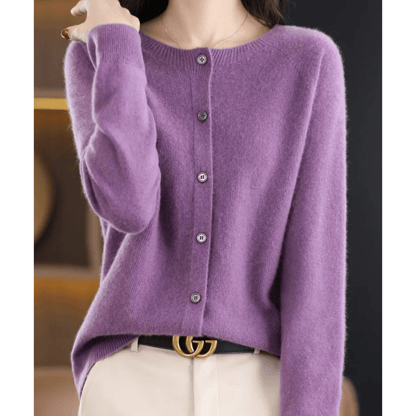 Katie | Women's Soft Cashmere Wool Cardigan