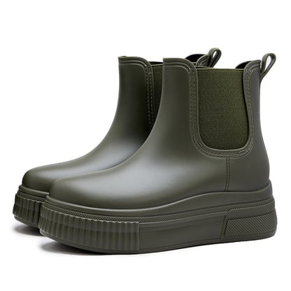 Molly | Women's Platform Chelsea Rain Boots