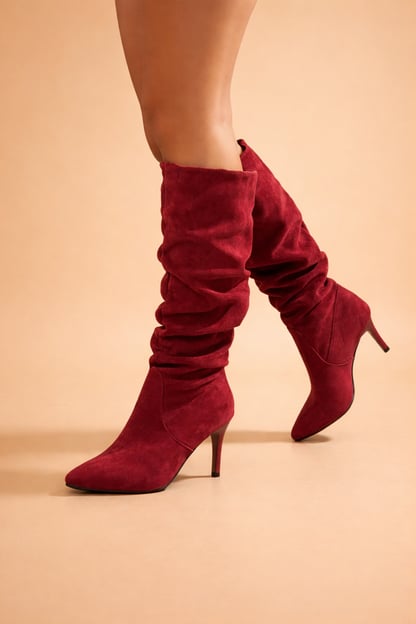 Abigail | Women's Slouch Knee High Boots