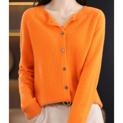 Katie | Women's Soft Cashmere Wool Cardigan