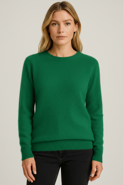 Ava | Women's Soft Crewneck Cashmere Sweater
