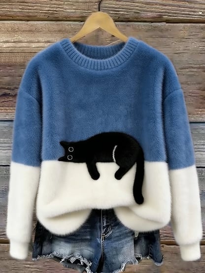 Tilly | Women's Cozy Graphic Cotton Sweater