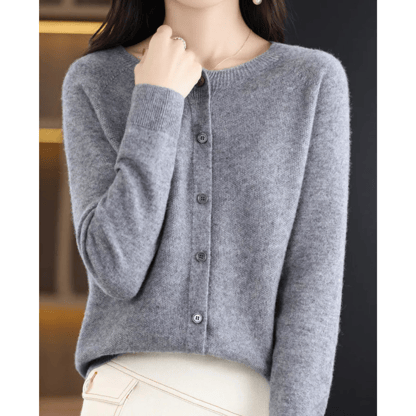 Katie | Women's Soft Cashmere Wool Cardigan