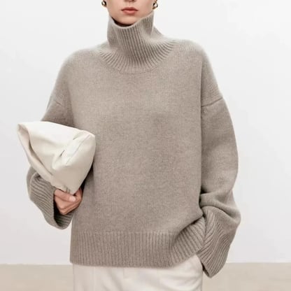 Chloe | Women's Ribbed Turtleneck Sweater