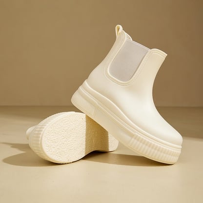 Molly | Women's Platform Chelsea Rain Boots