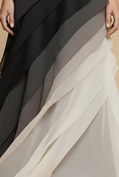 Jane | Women's Tiered Evening Maxi Formal Dress