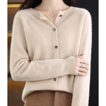 Katie | Women's Soft Cashmere Wool Cardigan