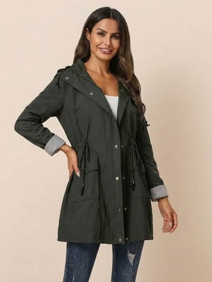 Carolyn | Women's Hooded Anorak Jacket with Hood