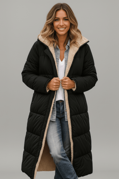 Amber | Women's Hooded Puffer Winter Coat