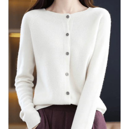 Katie | Women's Soft Cashmere Wool Cardigan