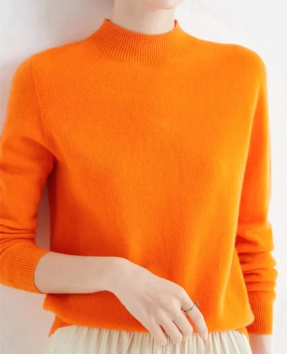 Sophia | Women's Soft Crew Cashmere Sweater