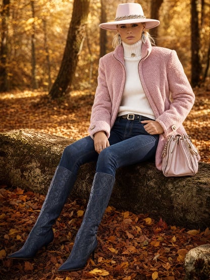 Rachel | Women's Casual Zip Up Fleece Jacket