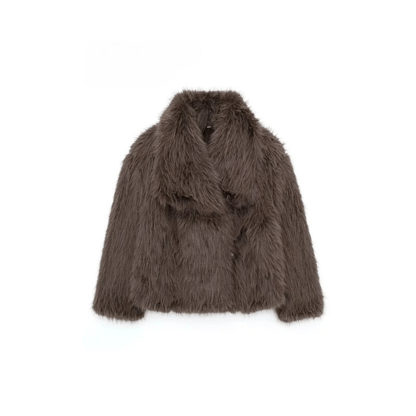 Katie | Women's Oversized Faux Fur Coat