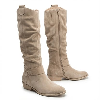 Sienna | Women's Ruched Knee High Boots