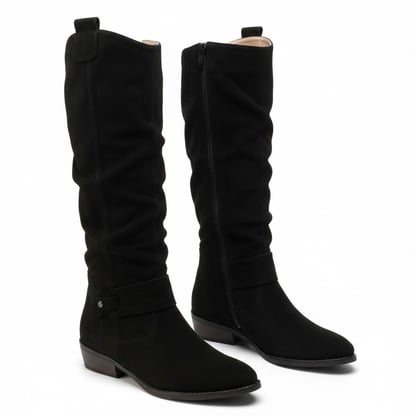 Sienna | Women's Ruched Knee High Boots