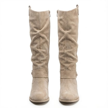 Sienna | Women's Ruched Knee High Boots