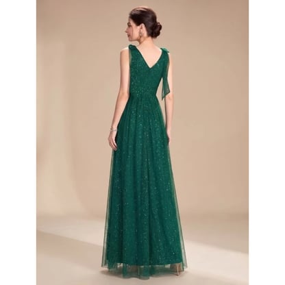 Florence | Women's Sleeveless Sequin Maxi Evening Dress