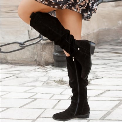Karen | Women's Slouchy Knee High Boots