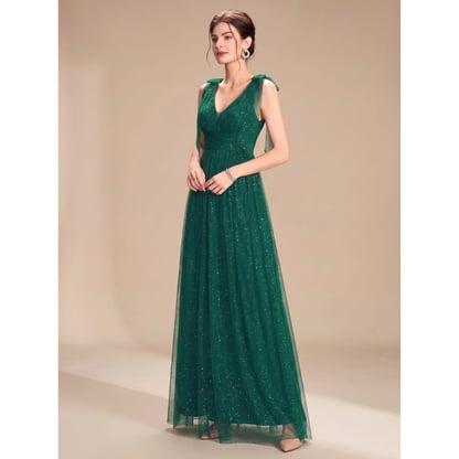 Florence | Women's Sleeveless Sequin Maxi Evening Dress