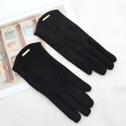Beatrice | Women's Classic Winter Gloves with Accent