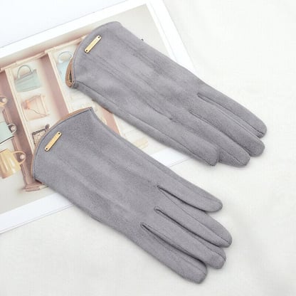 Beatrice | Women's Classic Winter Gloves with Accent