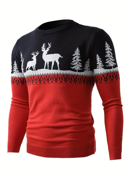 Oliver | Men's Cozy Festive Christmas Sweater