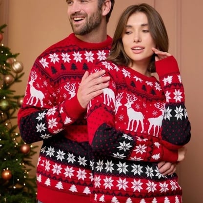 Christine | Women's Festive Drune Weihnachtspullover