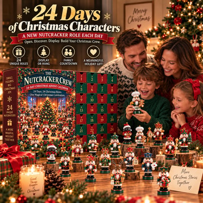 Nutcracker Advent Calendar Collectible Figures Set