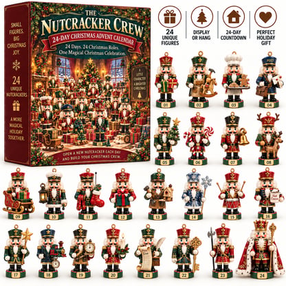 Nutcracker Advent Calendar Collectible Figures Set