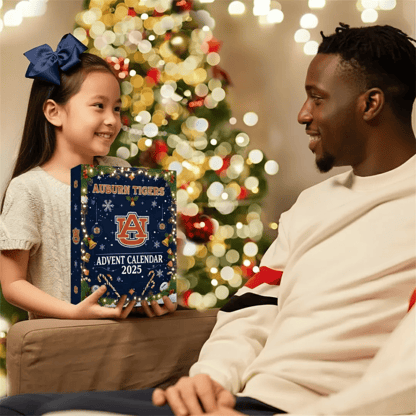 Christmas 25-day Advent Calendar with surprises Auburn Tigers Decorative Countdo