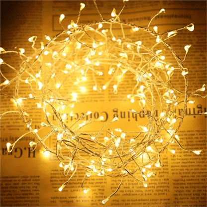 Christmas String Lights Remote-Controlled Decorative LED Strand