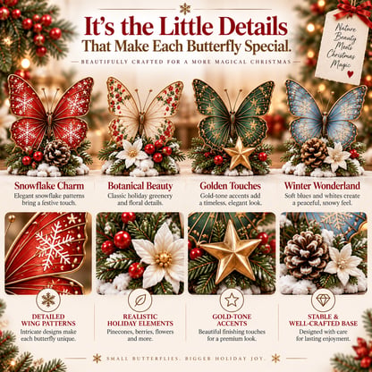 Butterfly Advent Calendar with 24 Magical Surprises