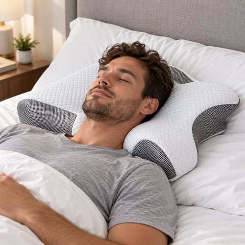 Butterfly Shaped Memory Foam Pillow