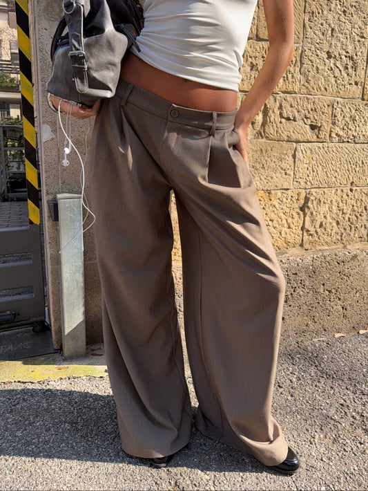 Ellie | Women's Relaxed Wide Leg Trousers