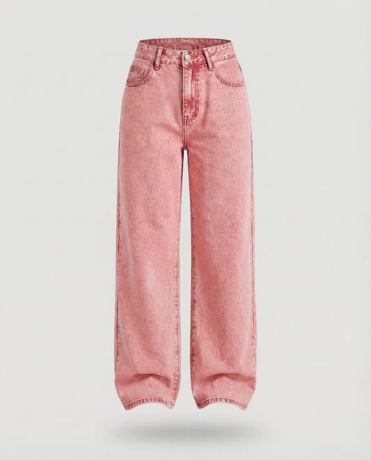 Georgia | Women's High Waisted Straight Leg Jeans